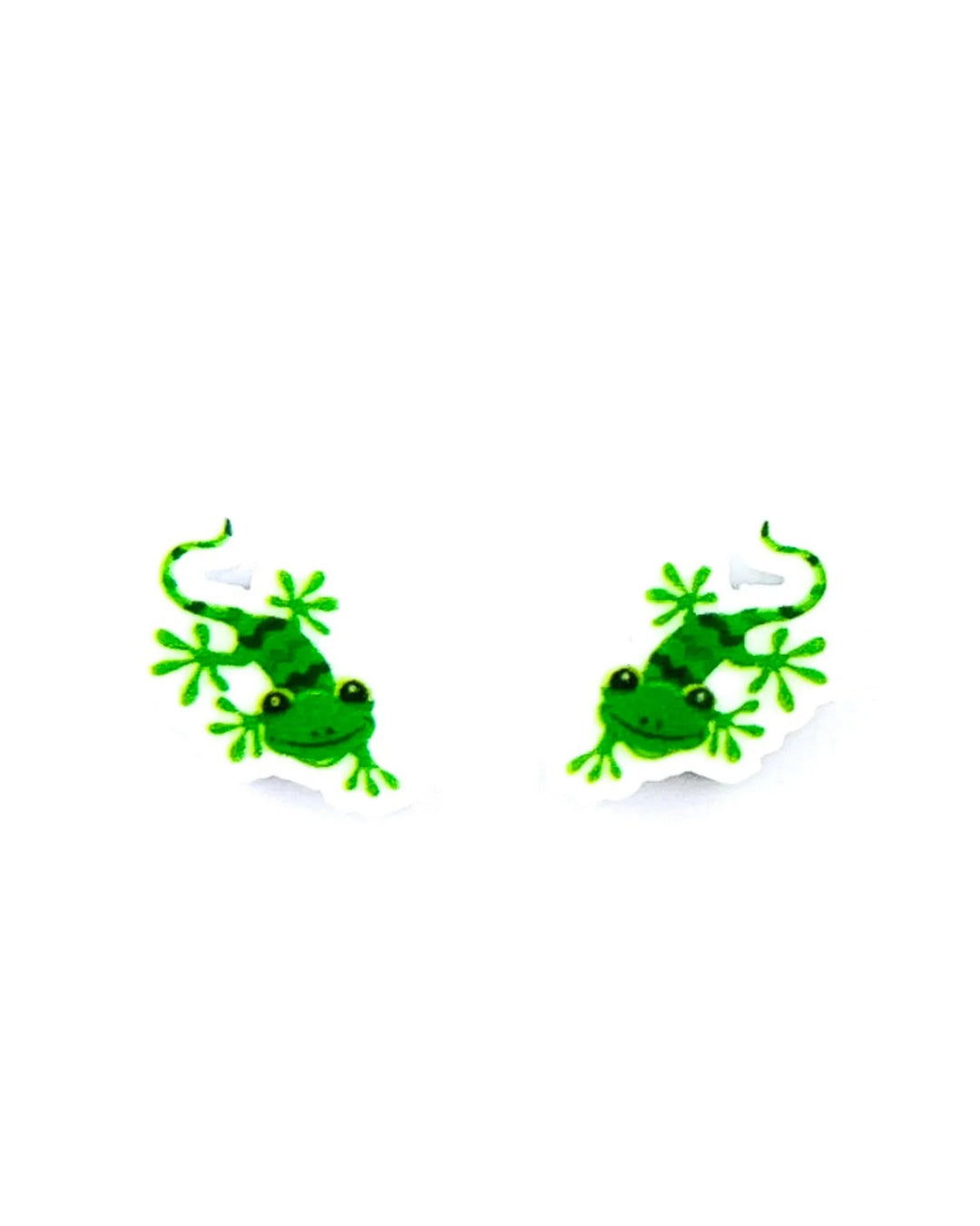 Adorable Gecko Studs Sunbaked Lizard Jewellery & Gifts