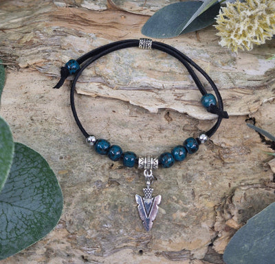 Arrowhead Charm Bracelet Sunbaked Lizard Jewellery & Gifts