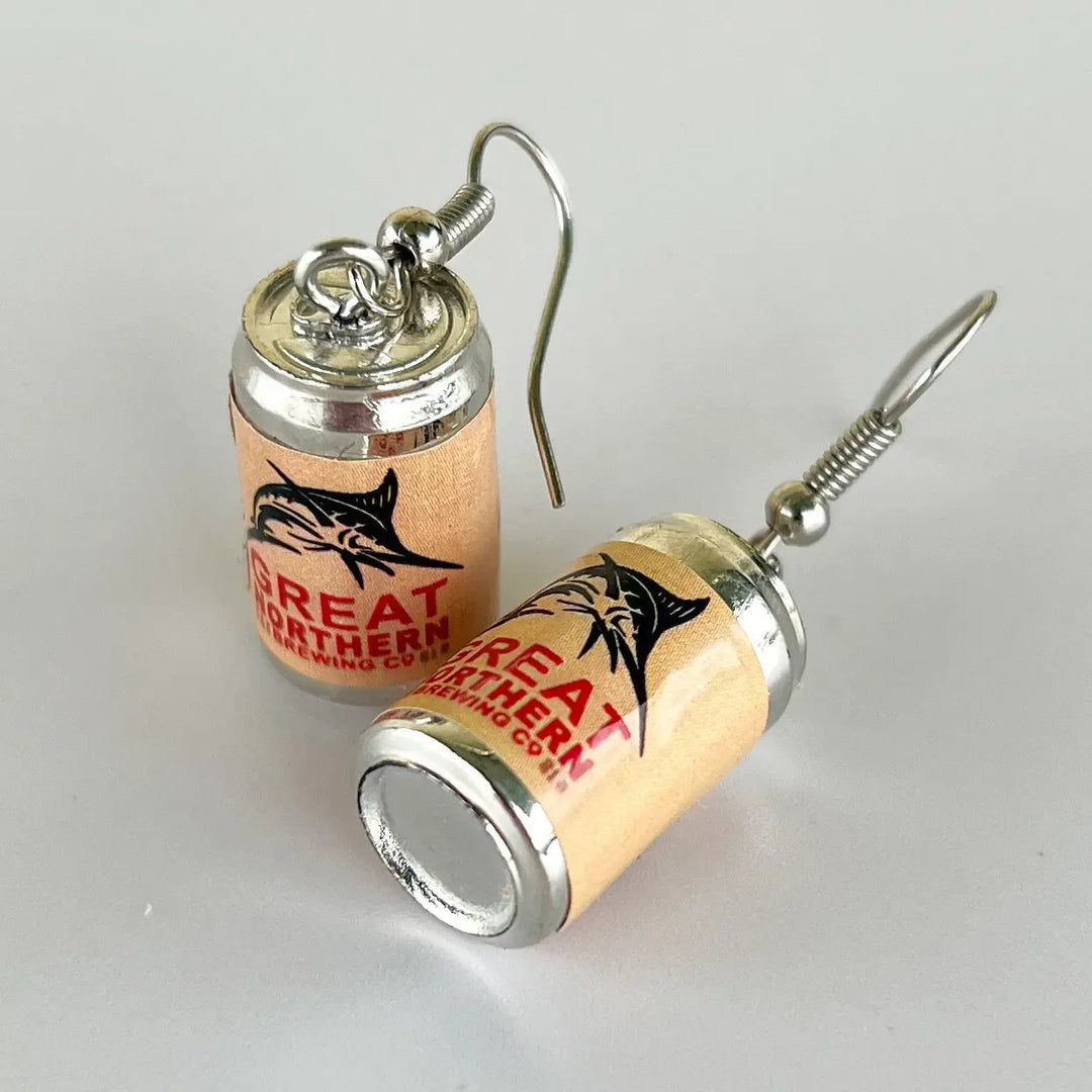 Black Fish Drink Can Drops Sunbaked Lizard Jewellery & Gifts