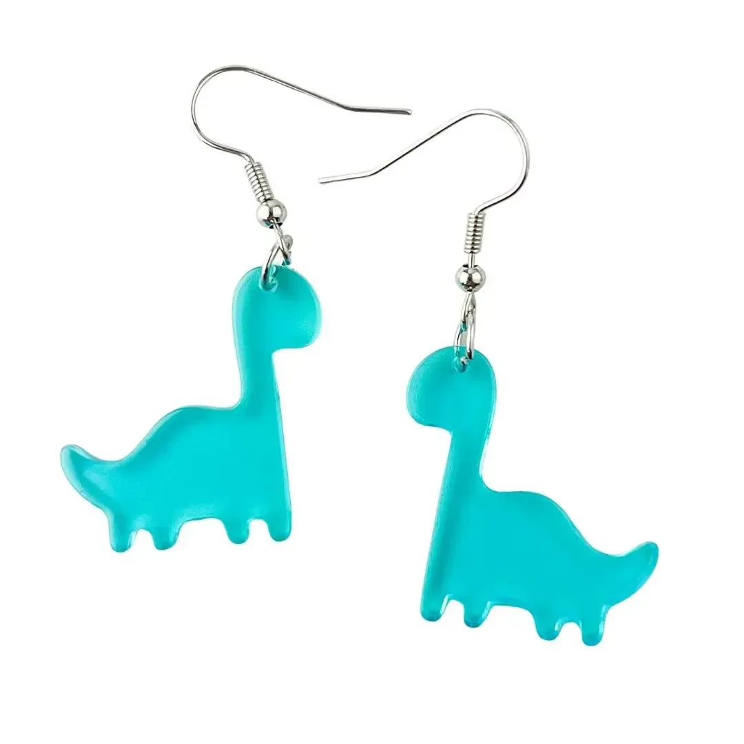 Blue Dino The Dinosaur Dangles Sunbaked Lizard Jewellery & Gifts