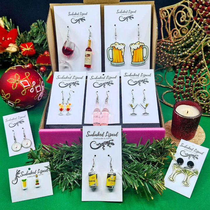 Gift Box - Booze Box Sunbaked Lizard Jewellery &amp; Gifts