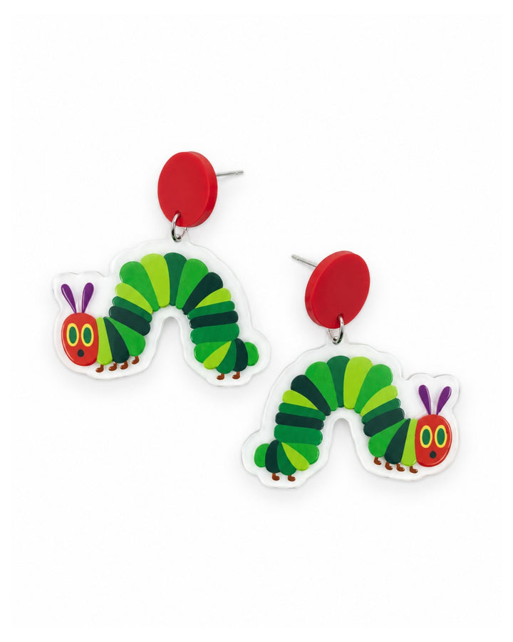 Caterpillar Drops - Unique Nature-Inspired Earrings Sunbaked Lizard Jewellery &amp; Gifts
