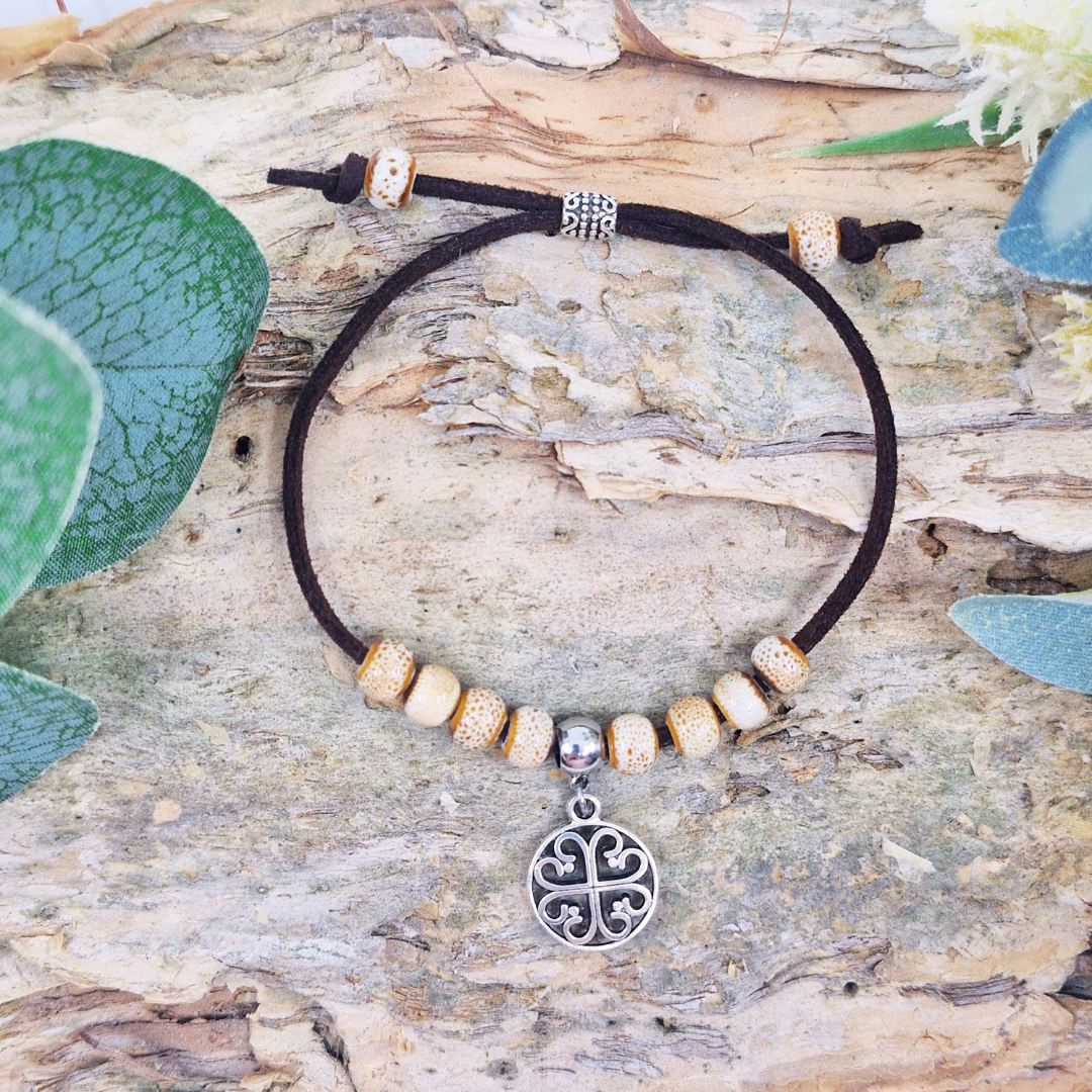 Circle of Hearts Bracelet Sunbaked Lizard Jewellery & Gifts