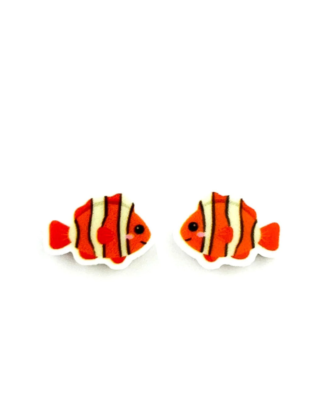 Clown Fish Studs Sunbaked Lizard Jewellery &amp; Gifts