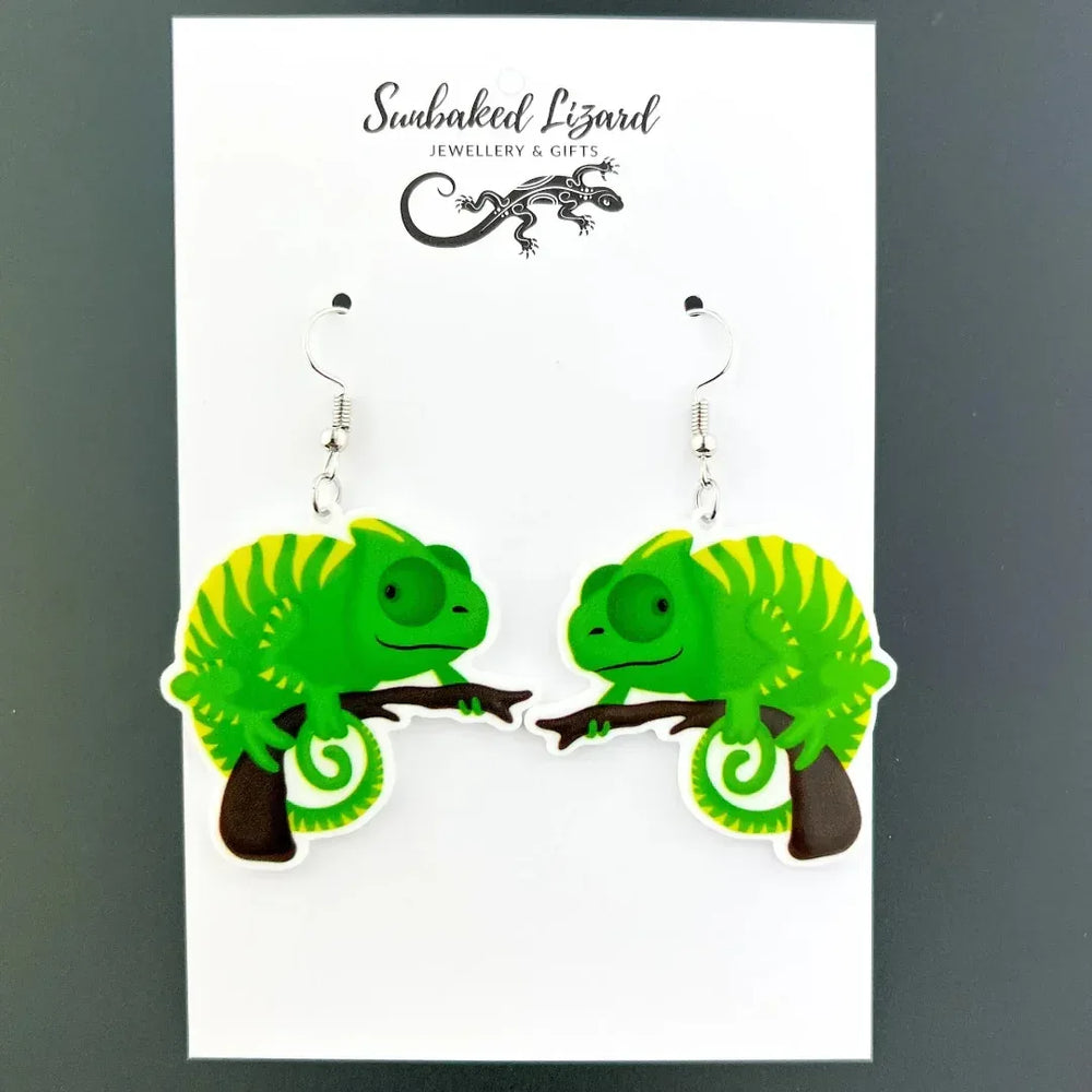 Cute Chameleon Drops Sunbaked Lizard Jewellery & Gifts