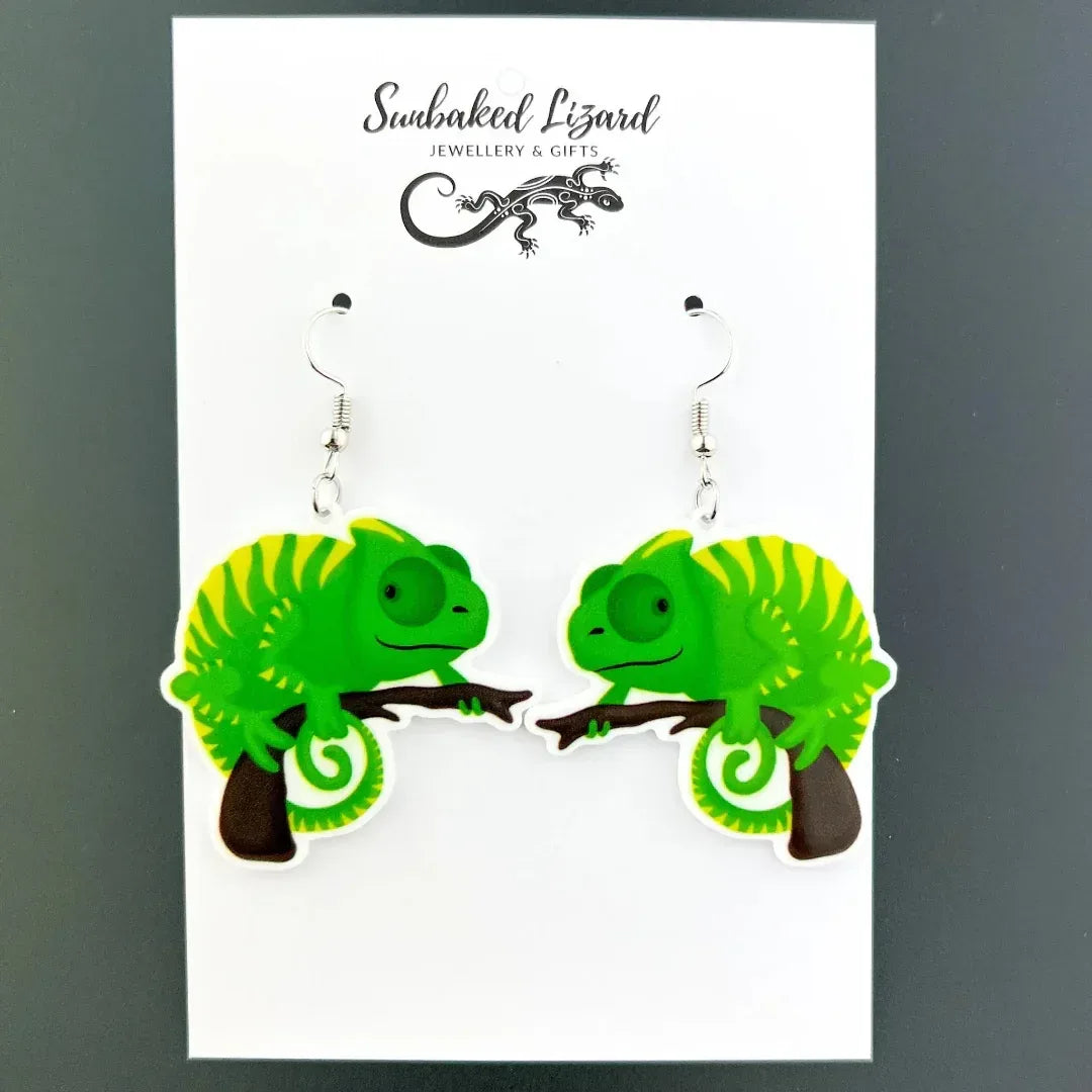 Cute Chameleon Drops Sunbaked Lizard Jewellery &amp; Gifts