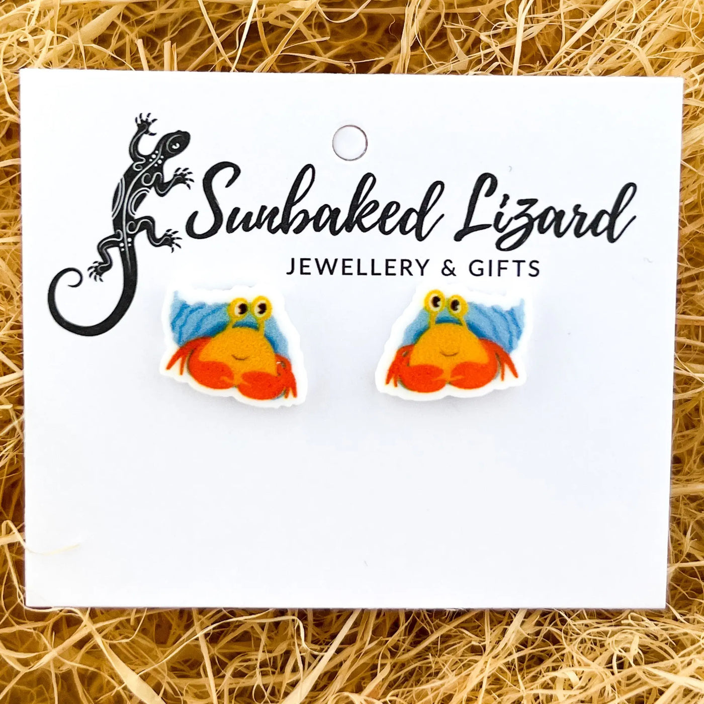 Cute Crab Studs