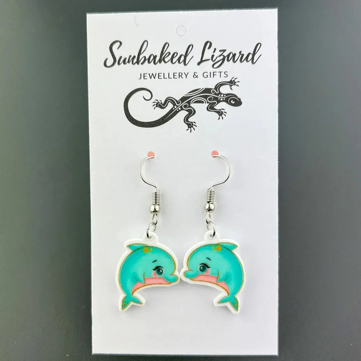 Dainty Dolphin Drops Sunbaked Lizard Jewellery &amp; Gifts