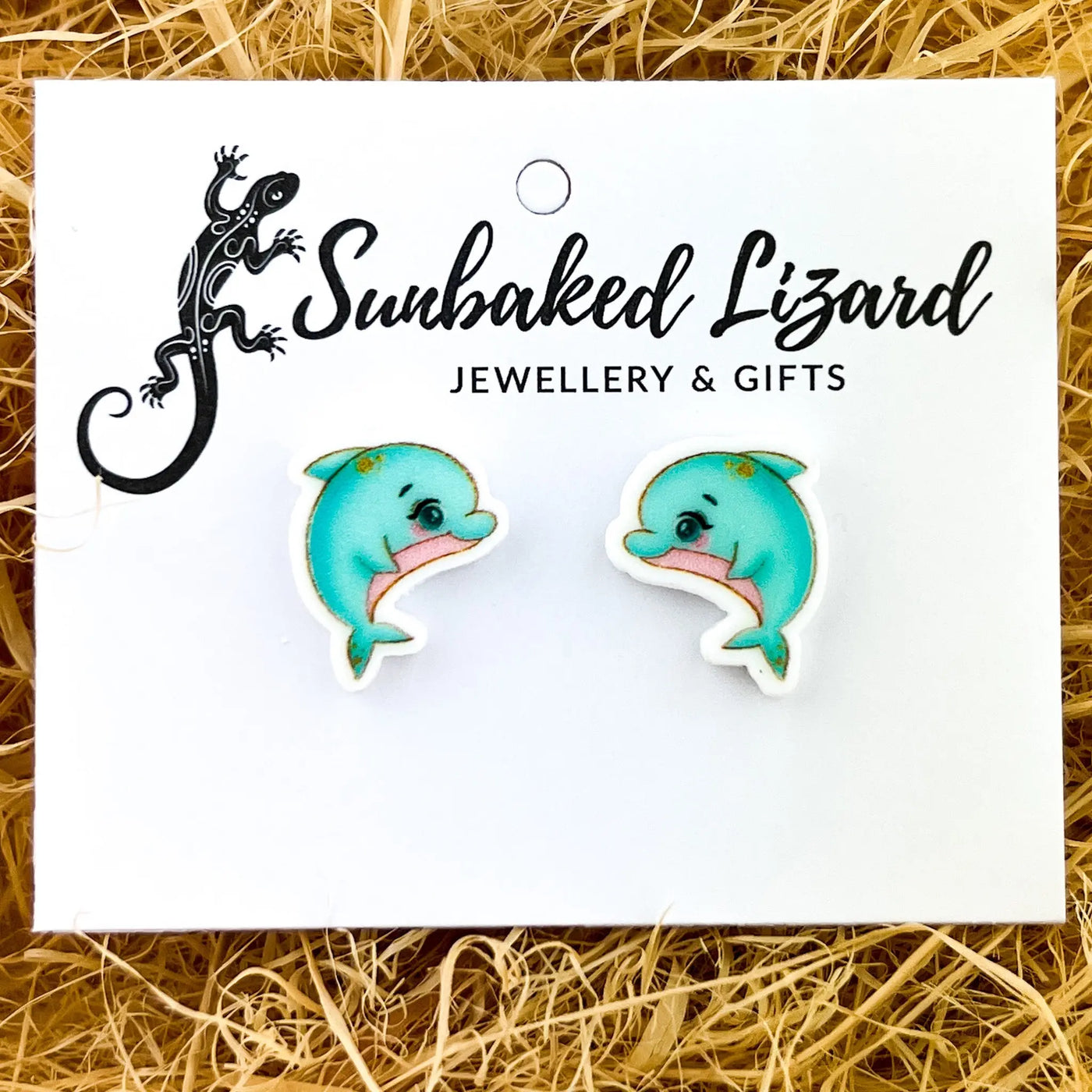 Dainty Dolphin Studs