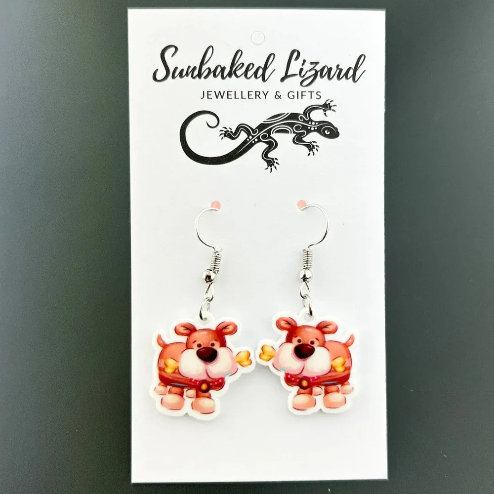 Doggy Got a Bone Drops Sunbaked Lizard Jewellery & Gifts