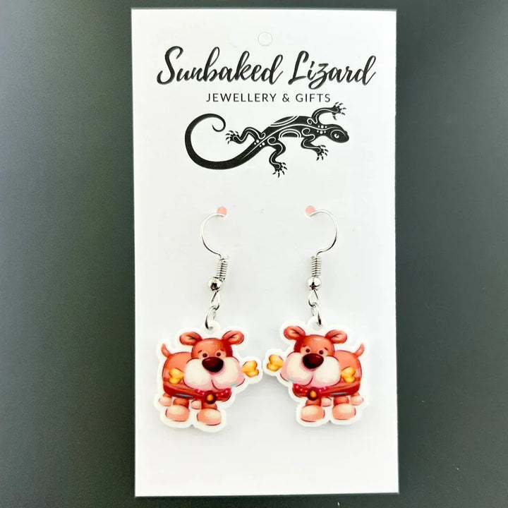 Doggy Got a Bone Drops Sunbaked Lizard Jewellery &amp; Gifts