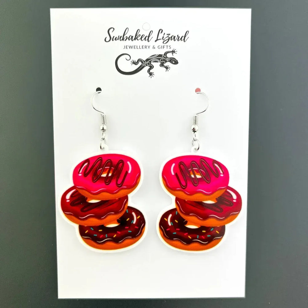 Donut Drops - 2 Variants Sunbaked Lizard Jewellery & Gifts