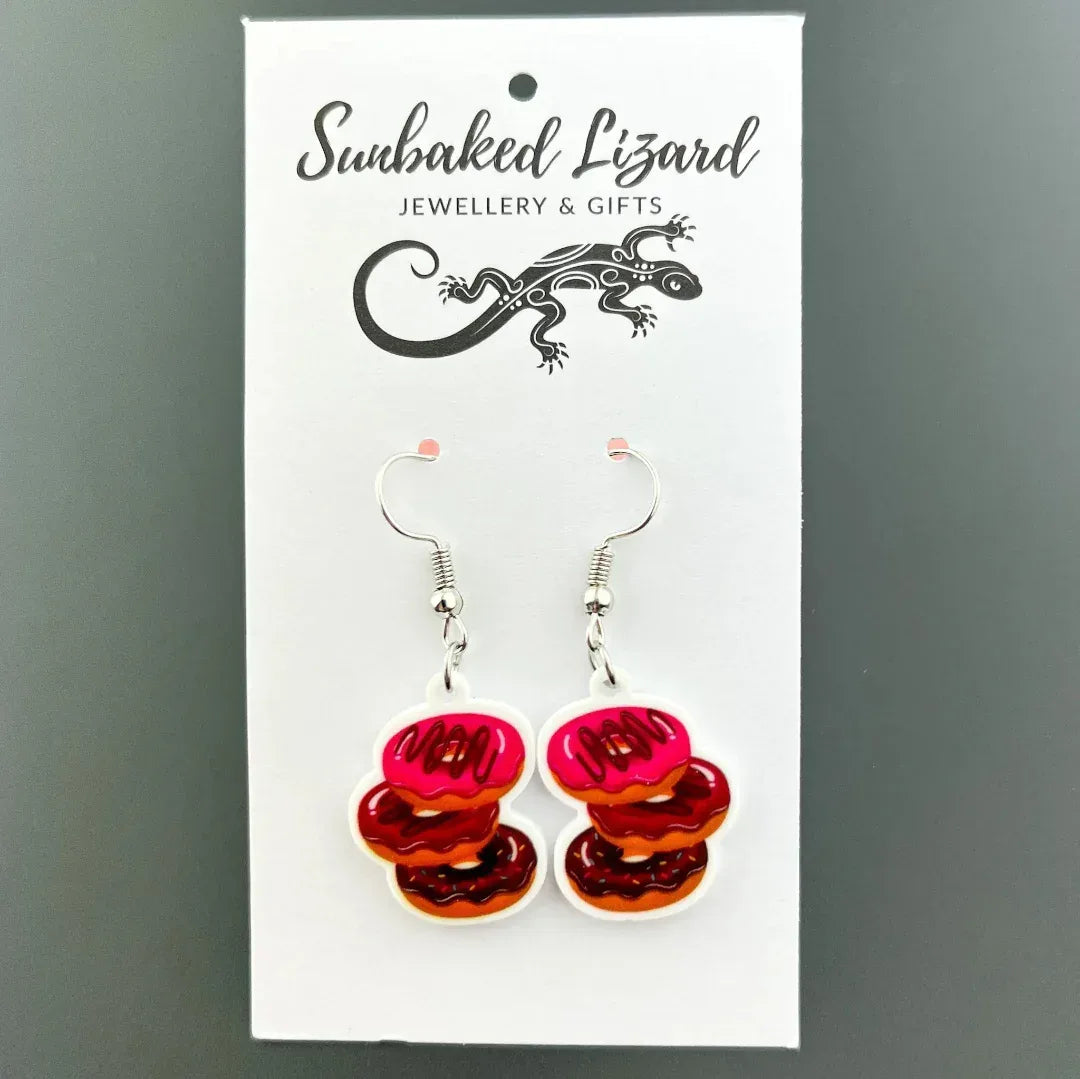 Donut Drops - 2 Variants Sunbaked Lizard Jewellery &amp; Gifts
