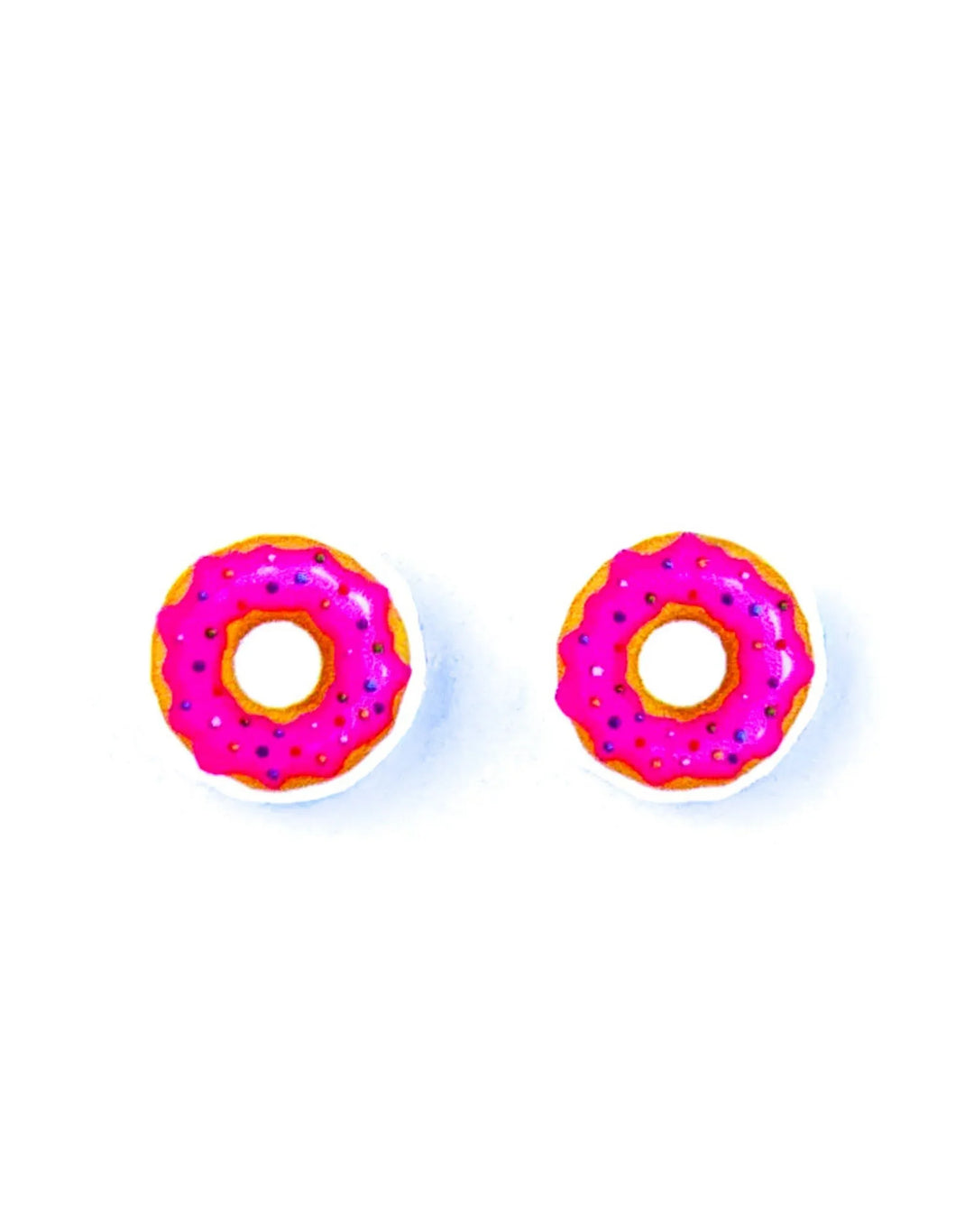 Donut Stud Earrings Sunbaked Lizard Jewellery & Gifts
