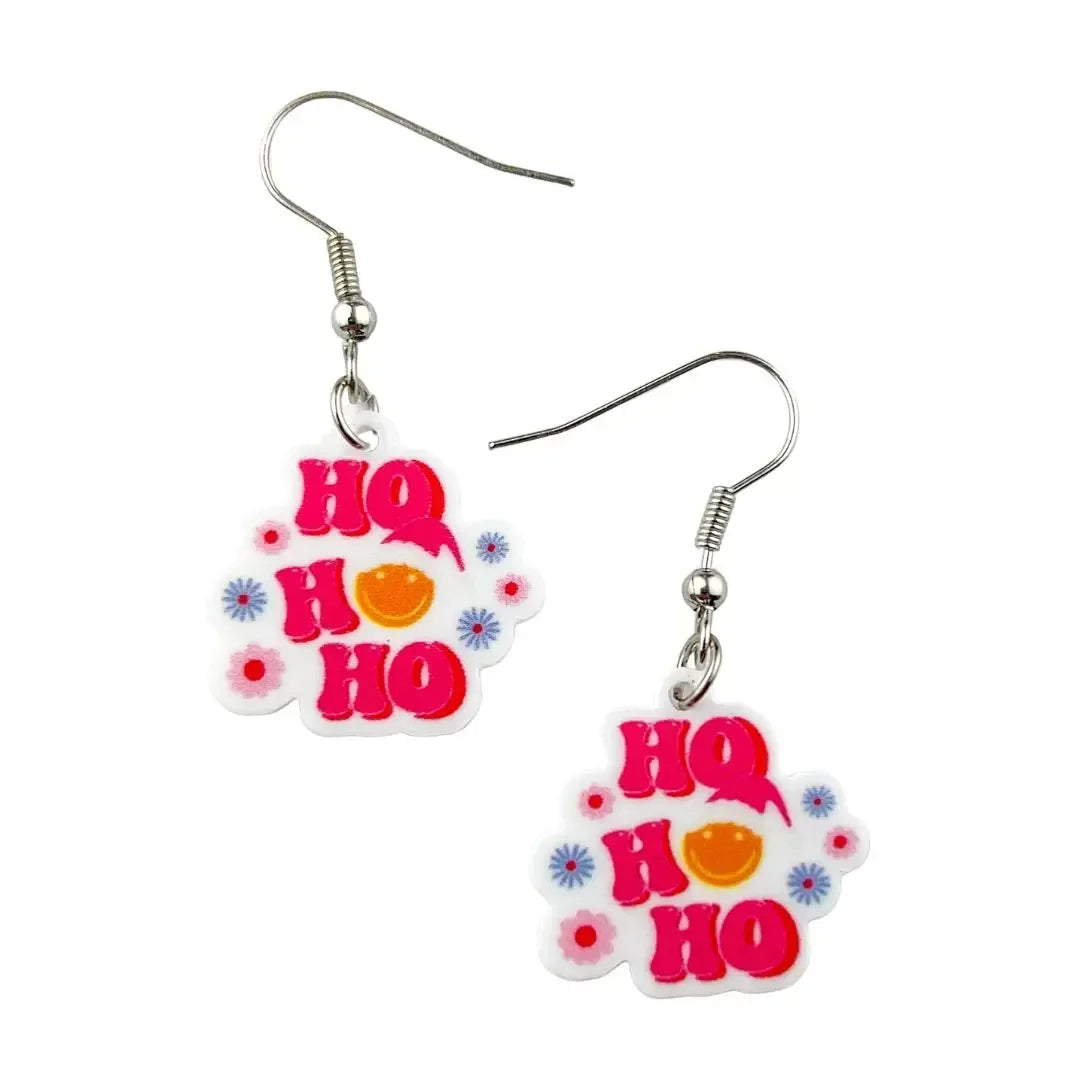 Festive Ho Ho Ho Drops Sunbaked Lizard Jewellery & Gifts