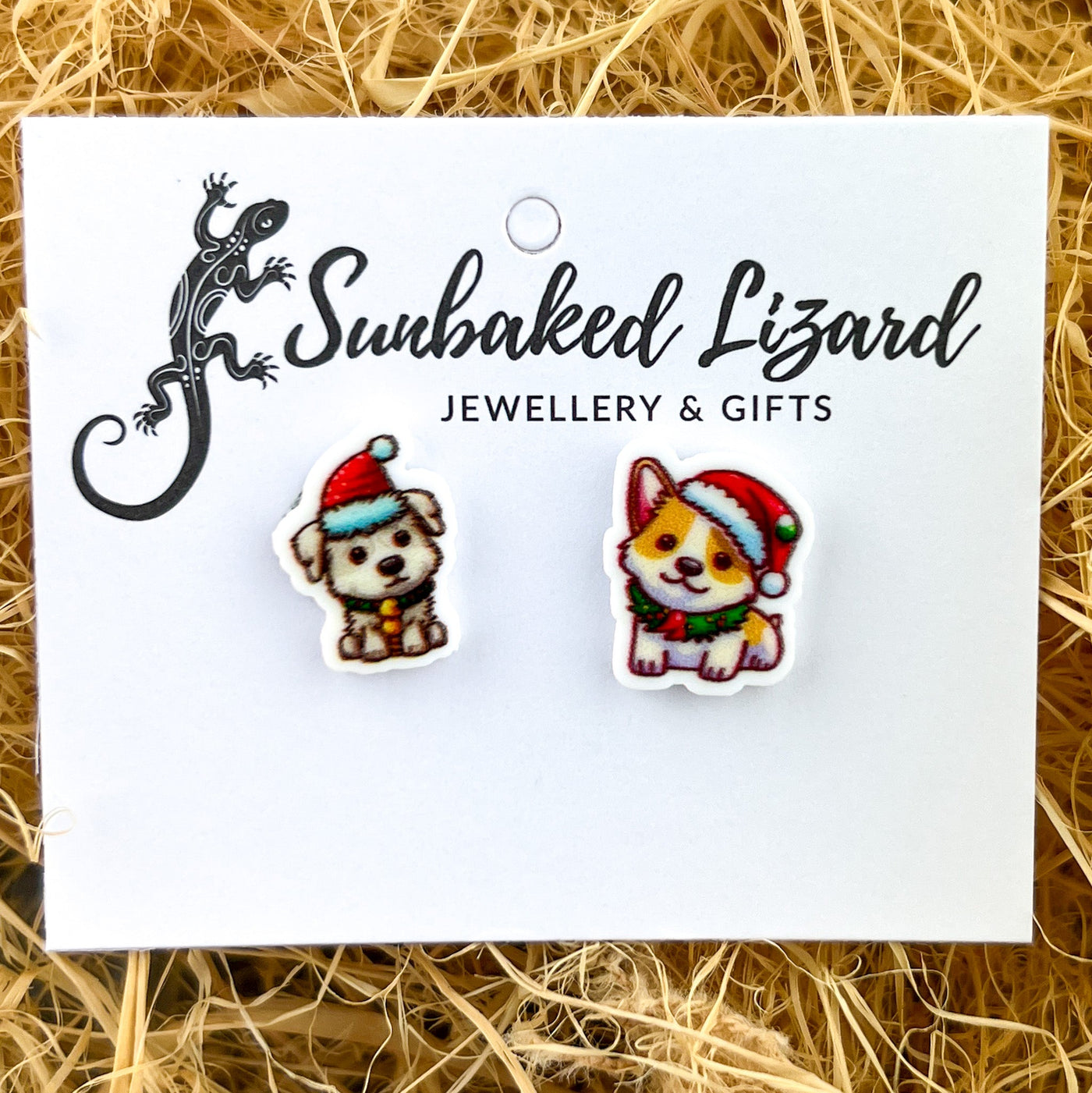 Festive Puppy Studs