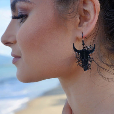 Filigree Bulls Head Dropss
