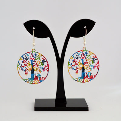 Filigree Cat Lovers Tree Of Life Drops