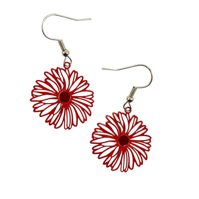 Filigree Daisy Drops - 3 Colours