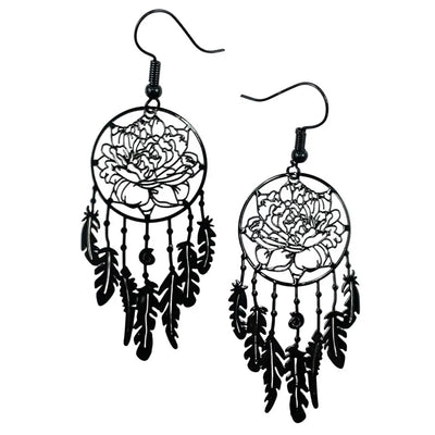 Filigree Dream Catcher Drops - 3 Colours