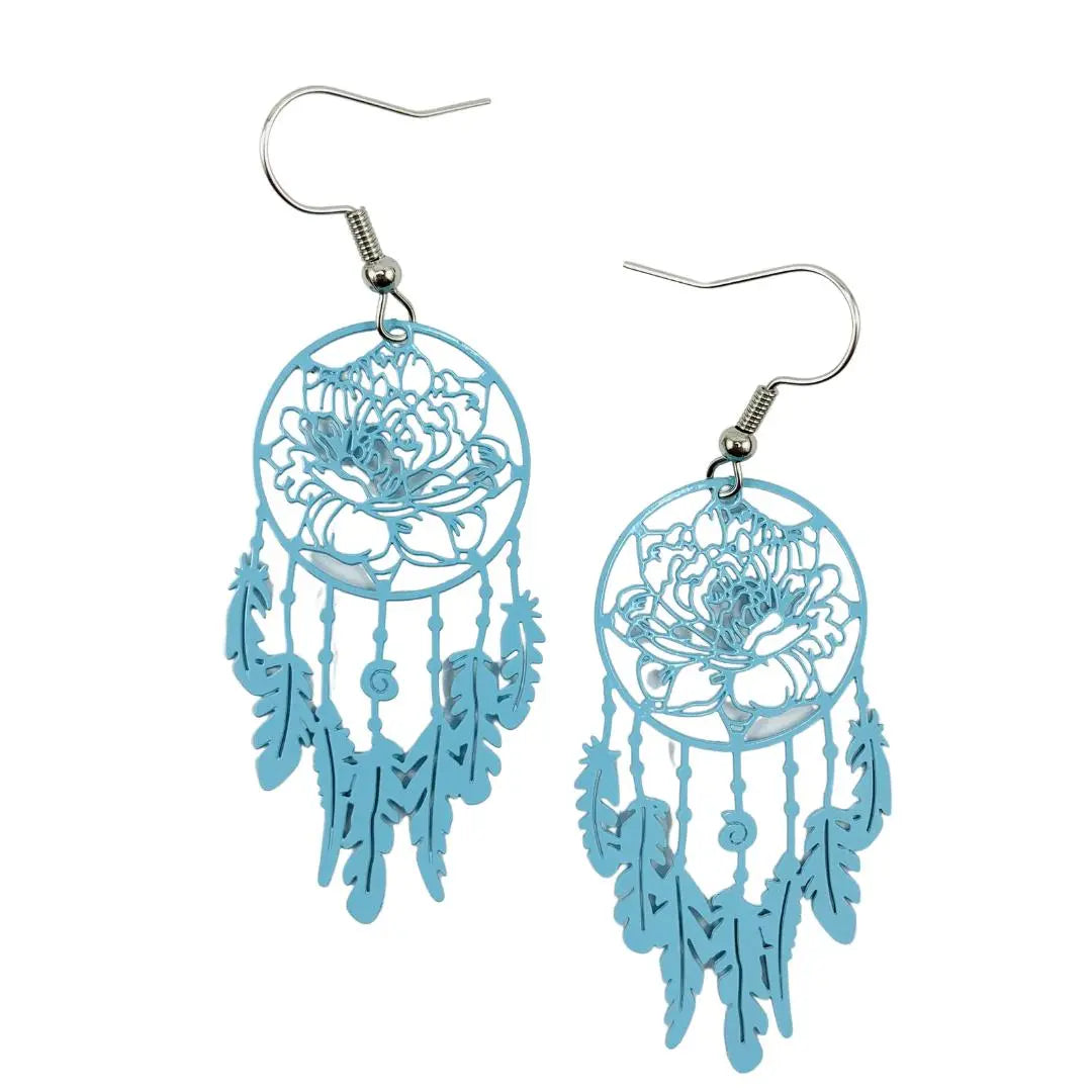 Filigree Dream Catcher Drops - 3 Colours