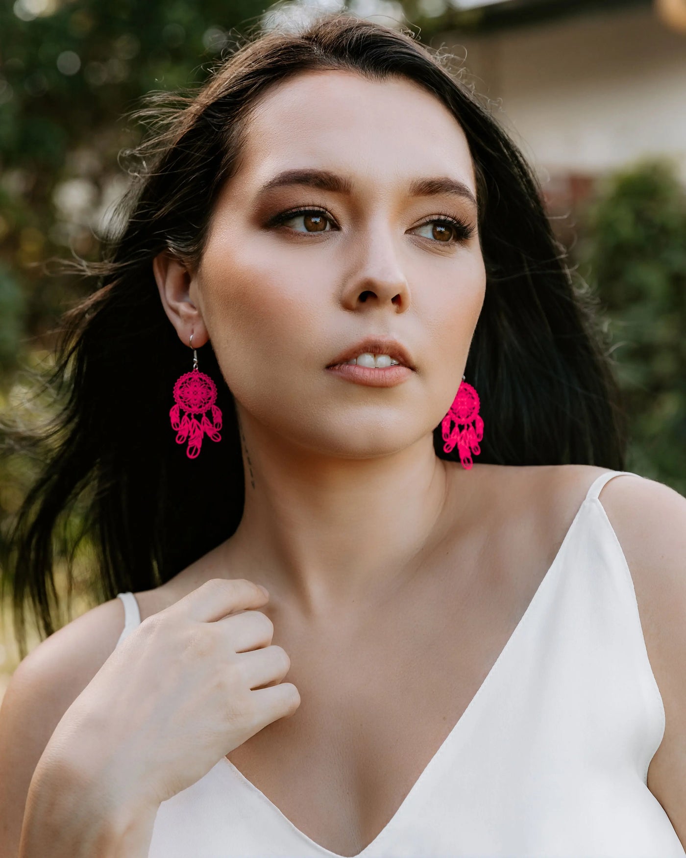 Filigree Dream Catcher Drops - 5 Colours