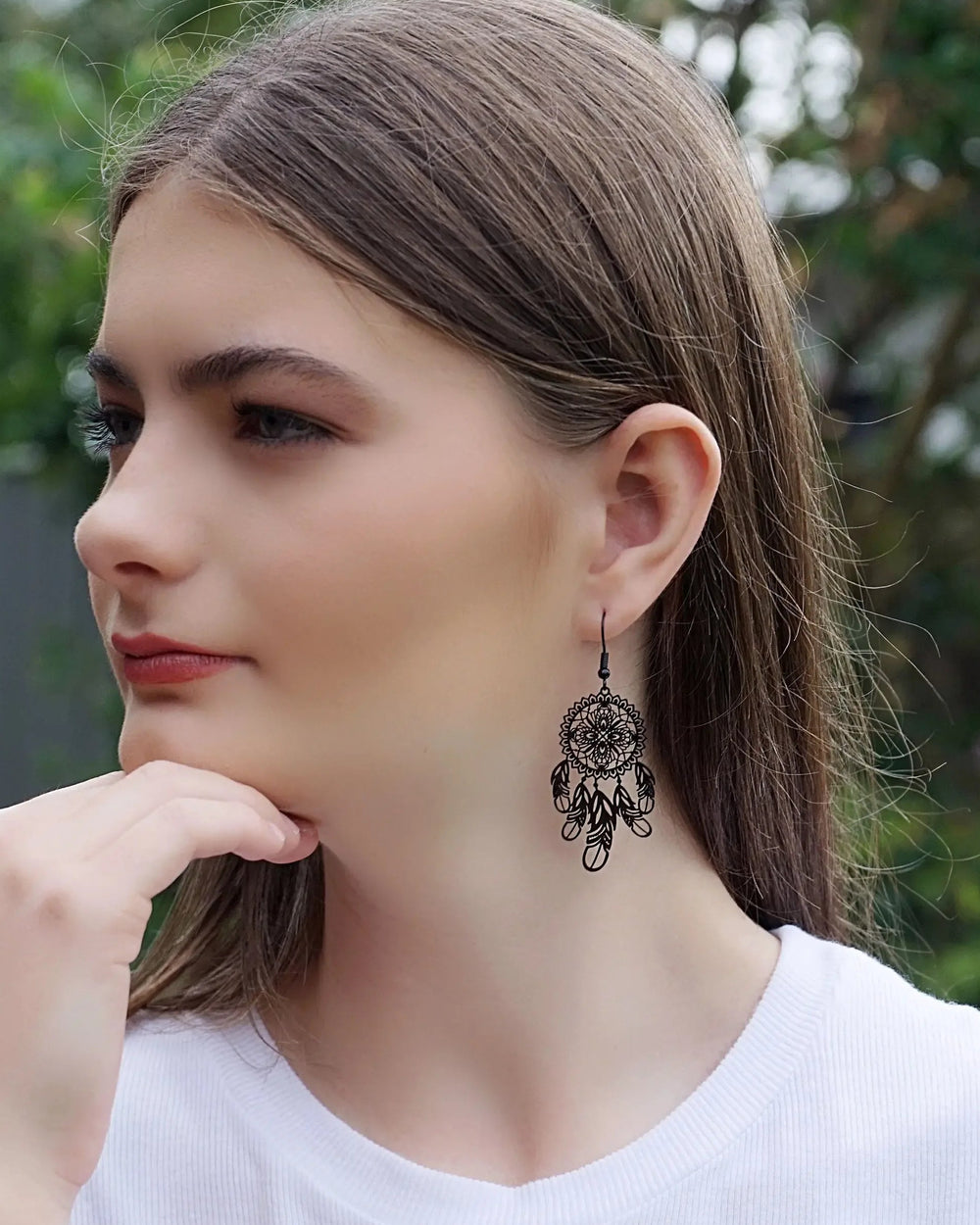 Filigree Dream Catcher Drops - 5 Colours Sunbaked Lizard Jewellery & Gifts