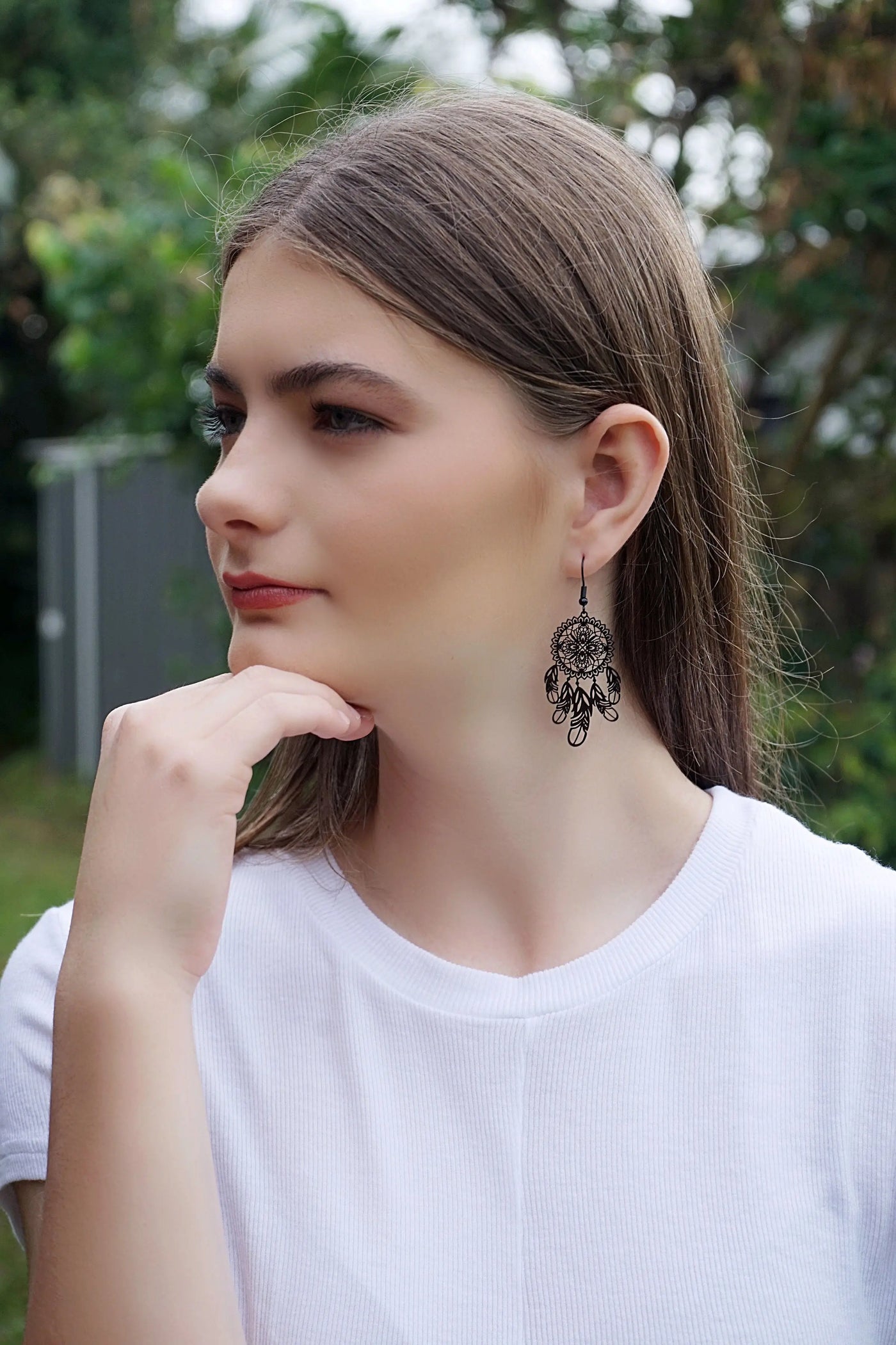 Filigree Dream Catcher Drops - 5 Colours