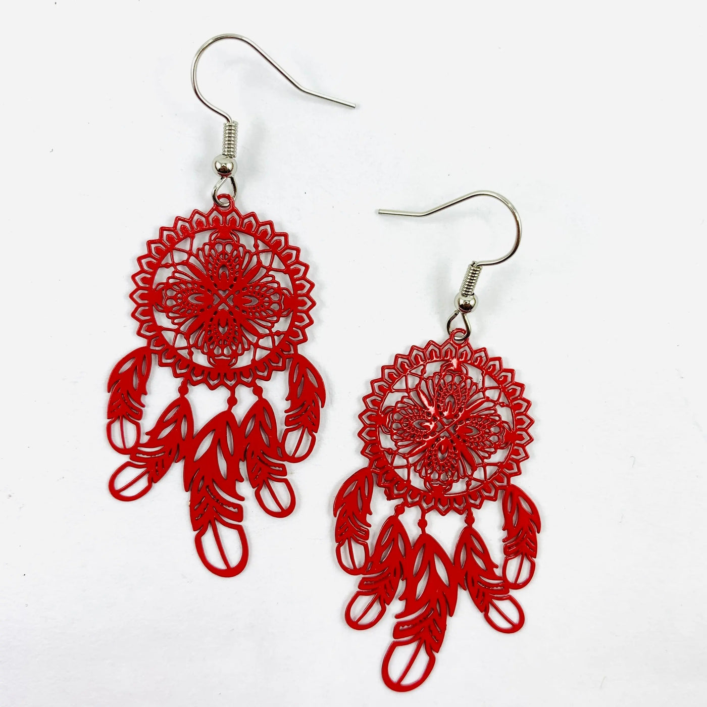 Filigree Dream Catcher Drops - 5 Colours