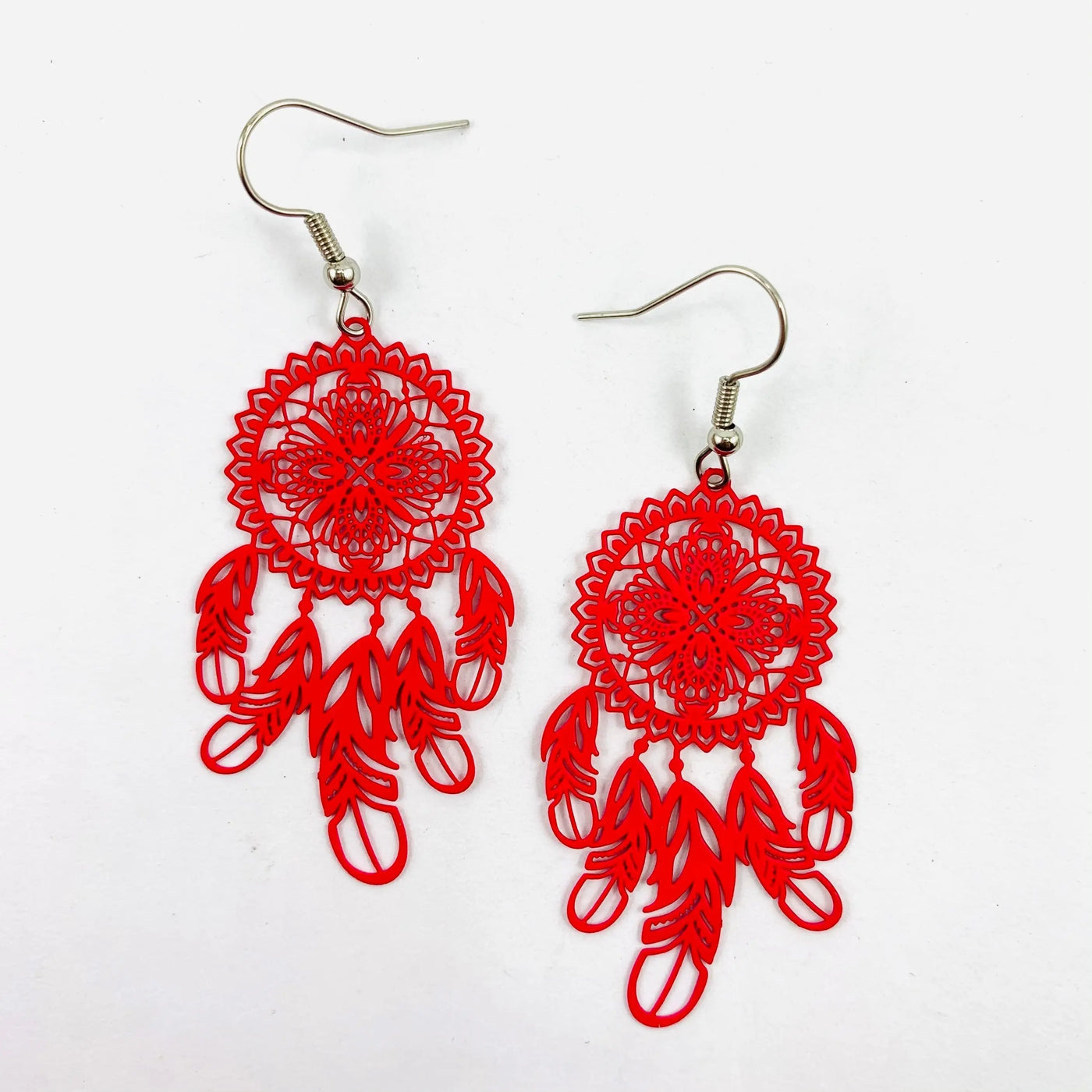 Filigree Dream Catcher Drops - 5 Colours