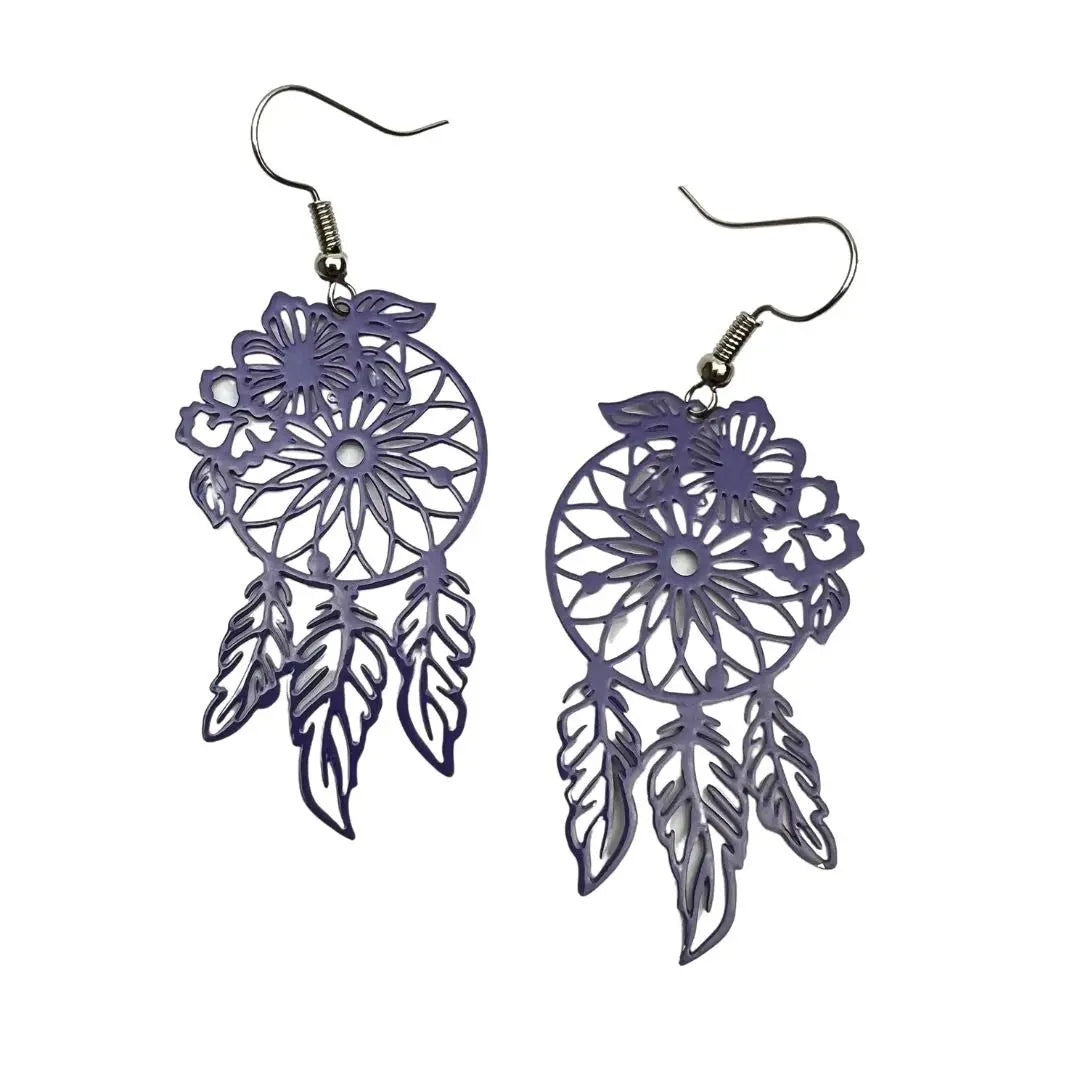Filigree Dream Catcher Drops - 6 Colours