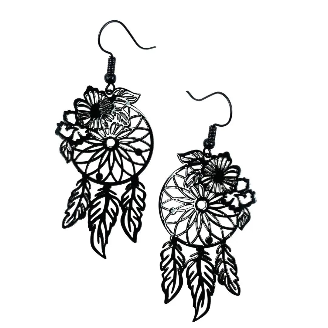 Filigree Dream Catcher Drops - 6 Colours