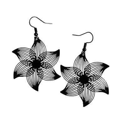 Filigree Flower Drops - 3 Colours
