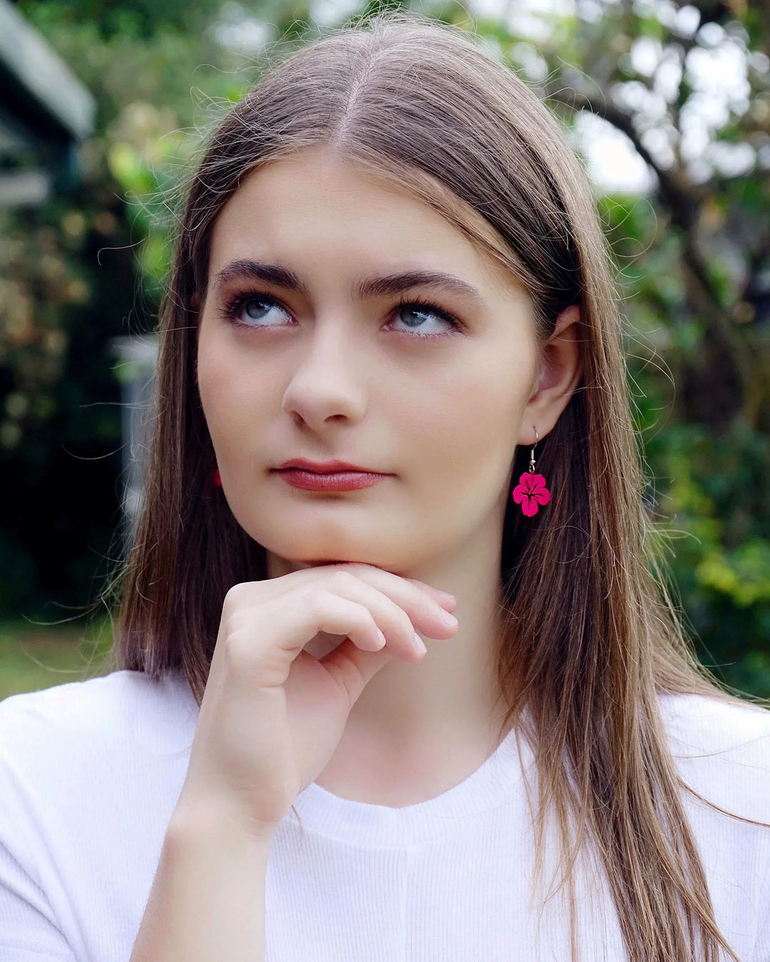 Filigree Hibiscus Drops - 5 Colours Sunbaked Lizard Jewellery &amp; Gifts