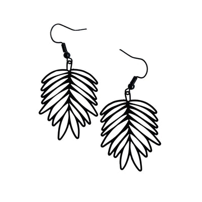 Filigree Leaf Drops - 3 Colours