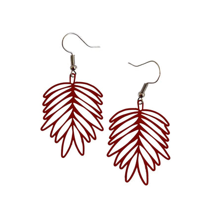 Filigree Leaf Drops - 3 Colours