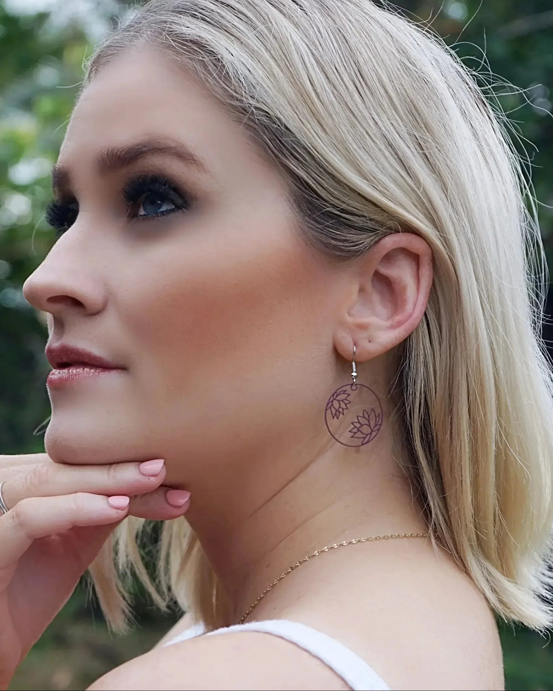 Filigree Lotus Flower Drops - 4 Colours Sunbaked Lizard Jewellery &amp; Gifts