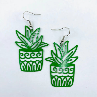 Filigree Plant Drops - 4 Colours
