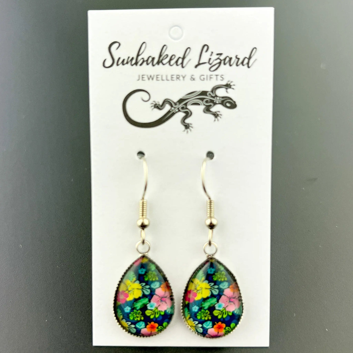 Flower Teardrop Drops