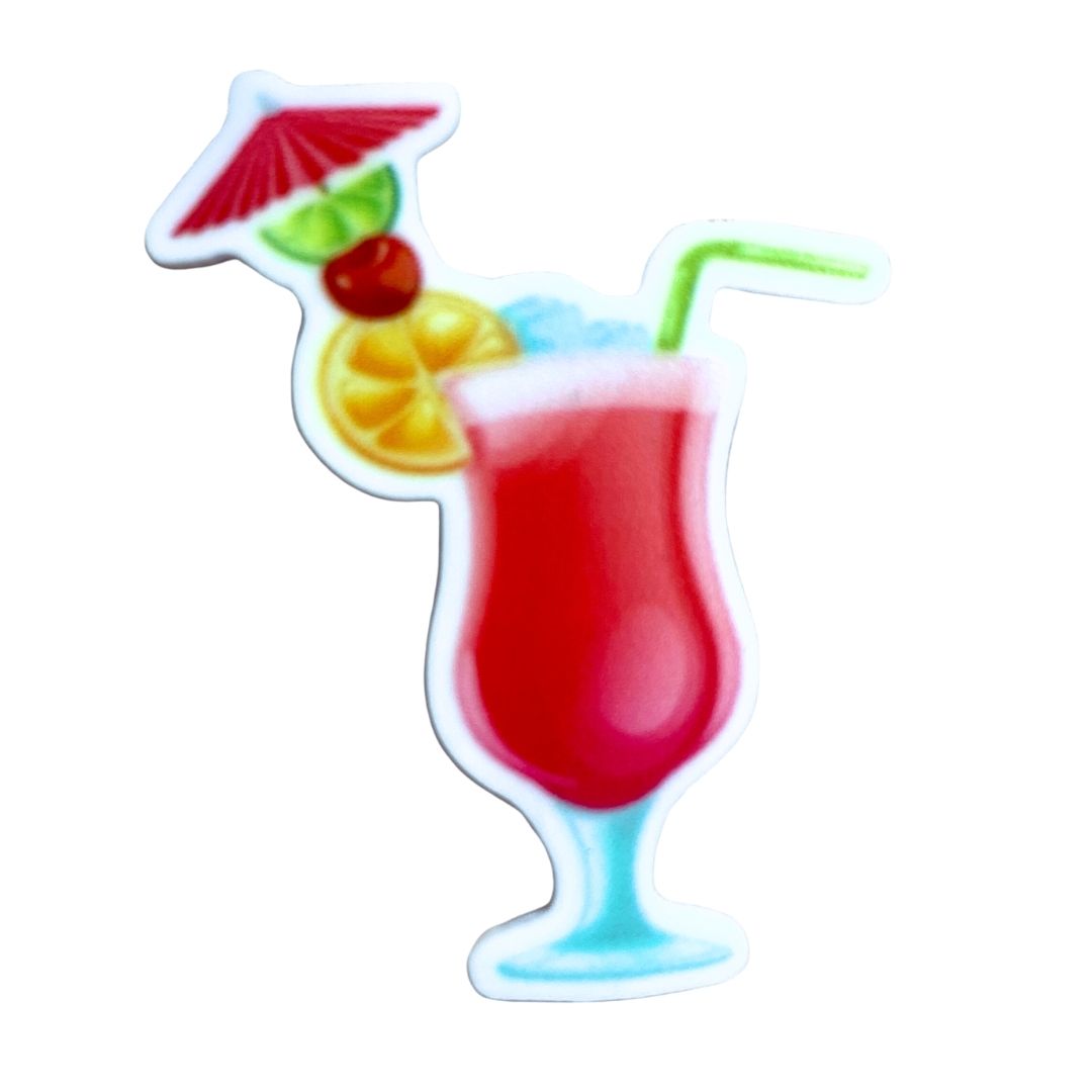 Fun & Fruity Cocktail Brooch