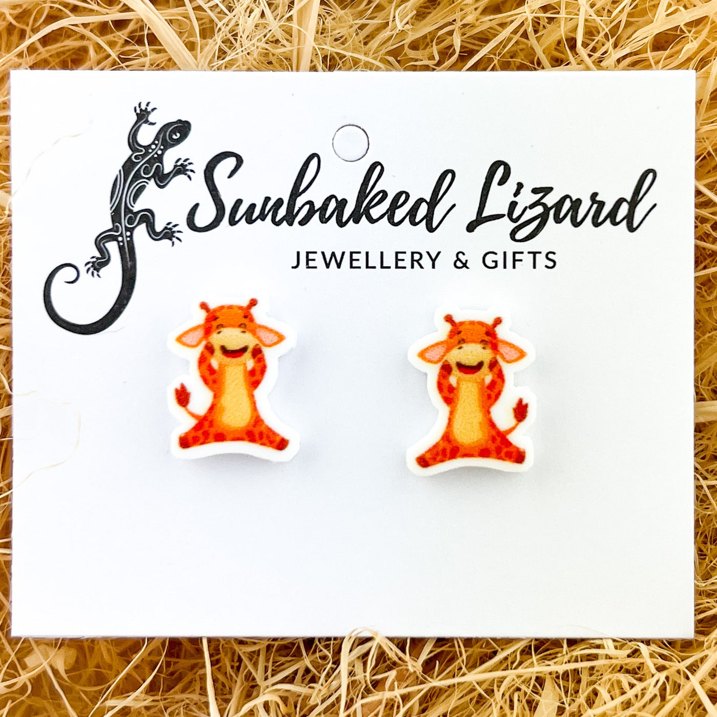 George the Giraffe Studs