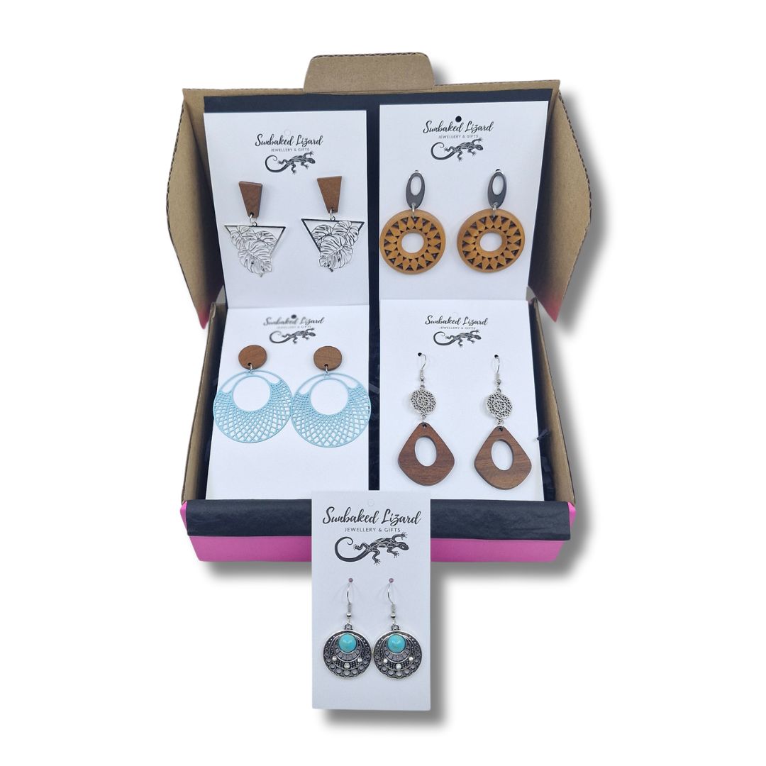 Gift Box - Simply Stylish Sunbaked Lizard Jewellery & Gifts