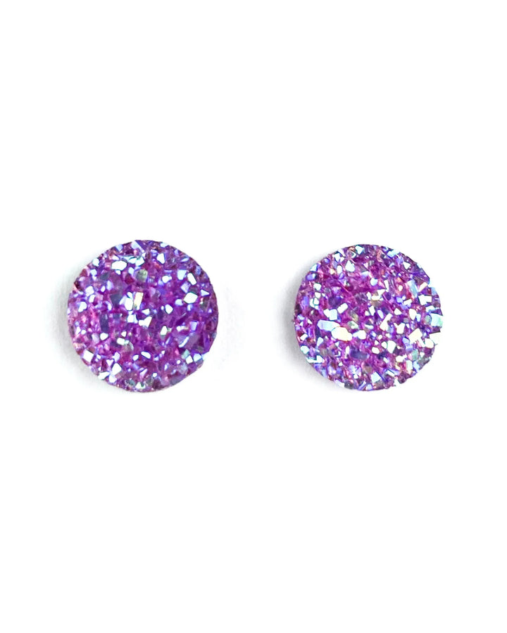 Glimmer Stud Earrings - 7 Colours Sunbaked Lizard Jewellery &amp; Gifts