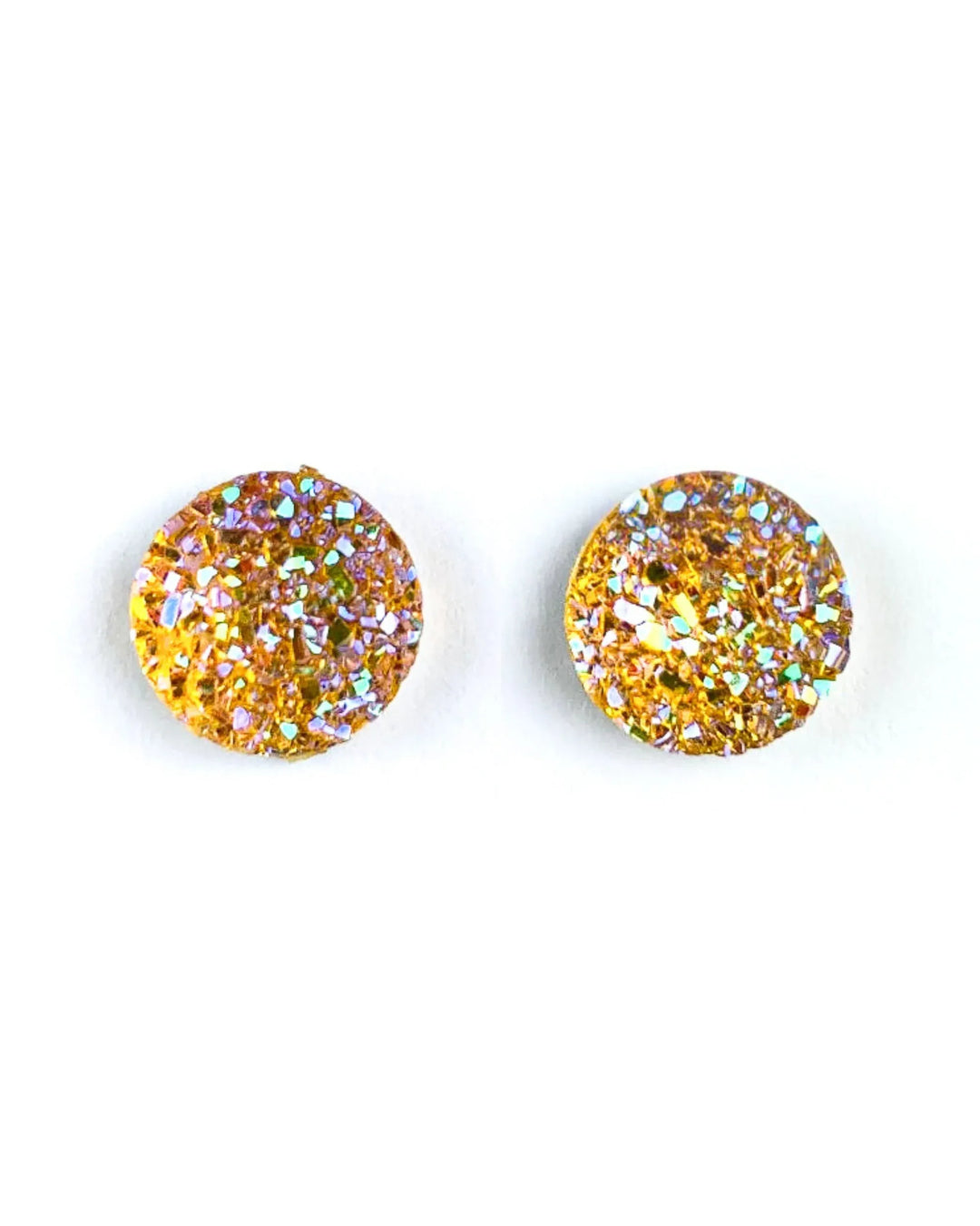 Glimmer Stud Earrings - 7 Colours Sunbaked Lizard Jewellery &amp; Gifts
