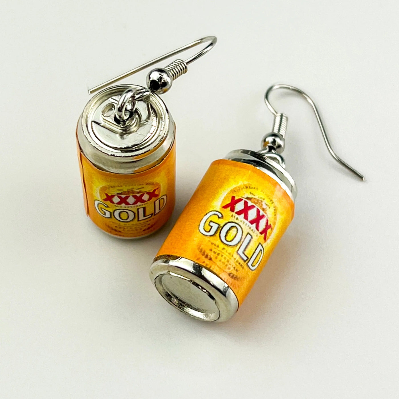 Gold Beer Tin Can Drops