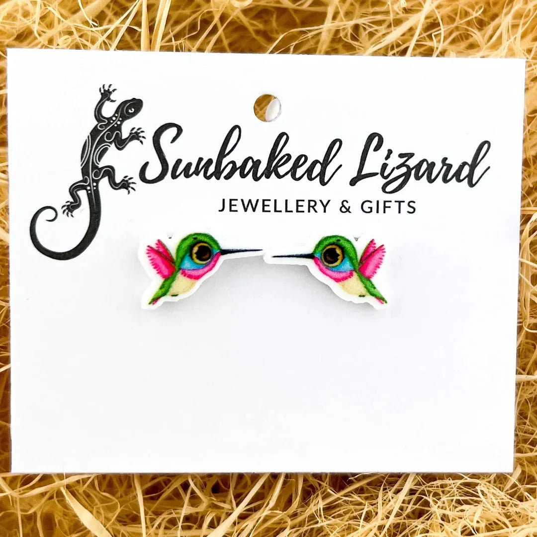 Honeyeater Studs Sunbaked Lizard Jewellery & Gifts