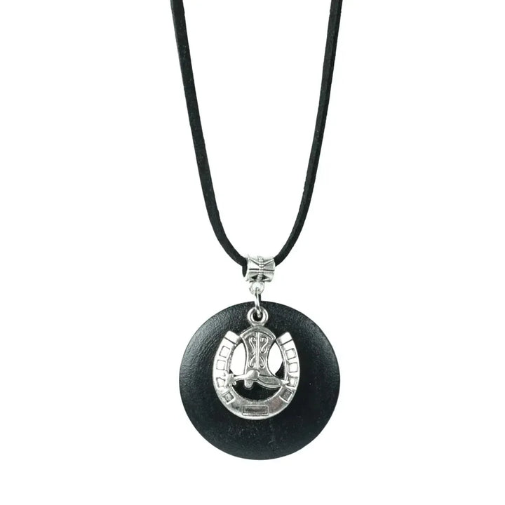 Horse Shoe/Cowboy Boot Charm Necklace - 2 Colours Sunbaked Lizard Jewellery &amp; Gifts