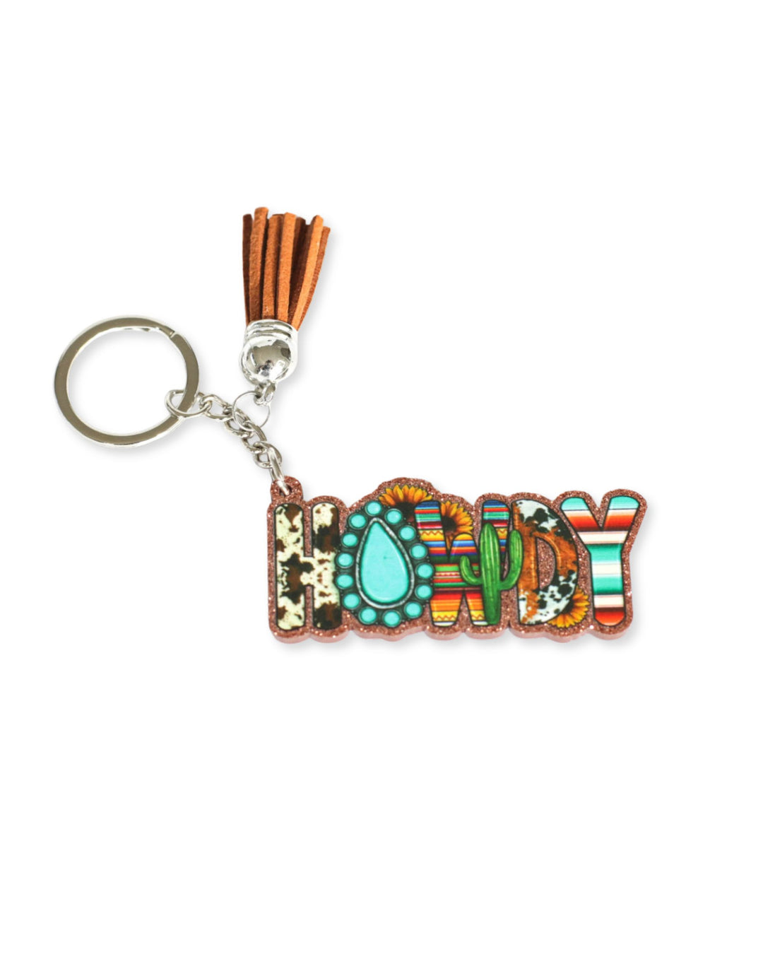 Howdy Keyring Sunbaked Lizard Jewellery & Gifts