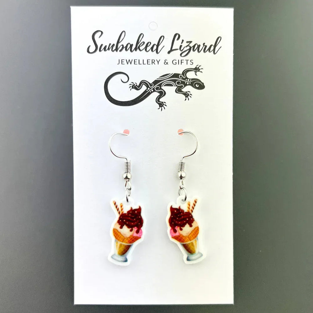 Ice-Cream Sundae Drops Sunbaked Lizard Jewellery & Gifts