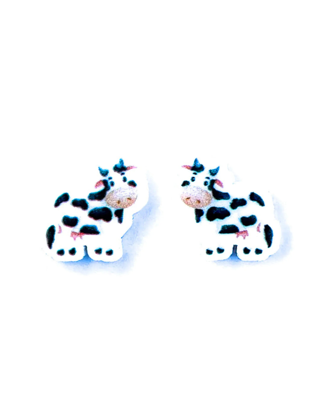 Jersey the Dairy Cow Studs Sunbaked Lizard Jewellery & Gifts
